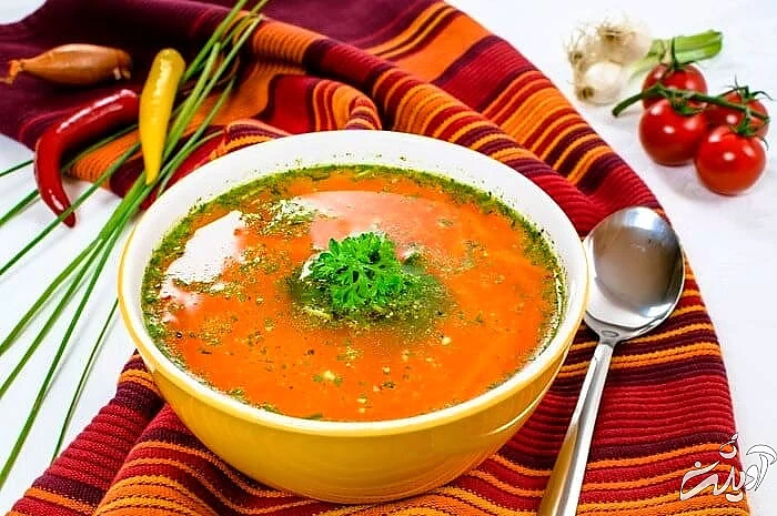راز خوشمزه شدن سوپ سوپ گوجه